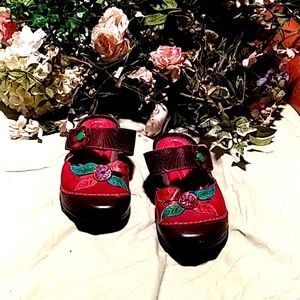 Spring step leather shoes (487)